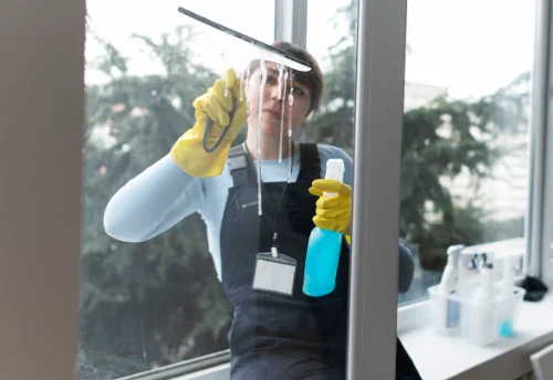 Nettoyage de vitres intérieures et extérieures à Aigueperse